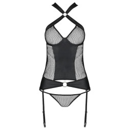 Passion - Amanda Corset En Cuir Écologique S/M